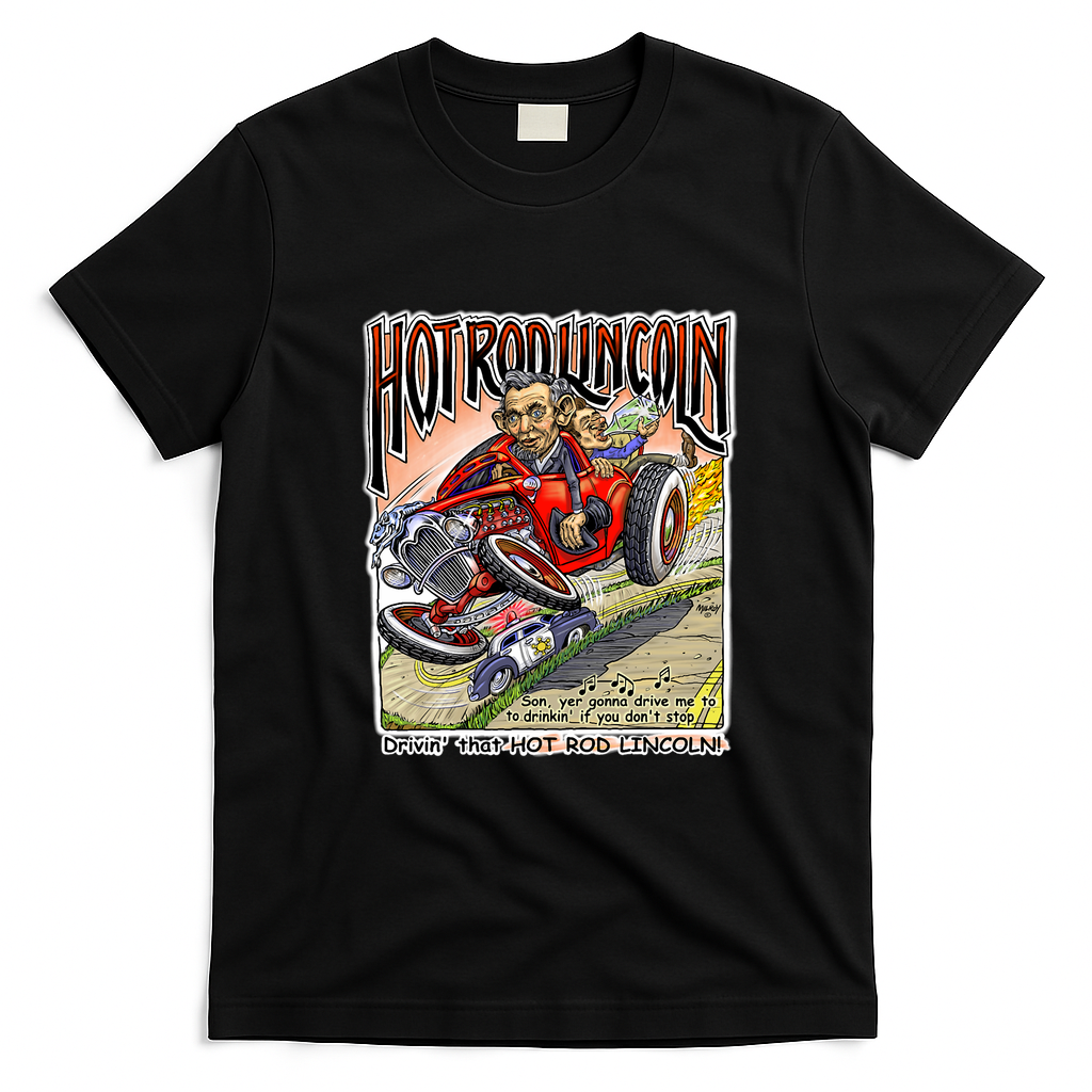 Hot Rod Lincoln Vintage T-Shirt - Black