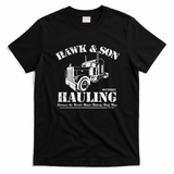 Hawk & Son Hauling Retro Graphic Tee - Black