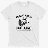 Hawk & Son Hauling Heritage T-Shirt - White