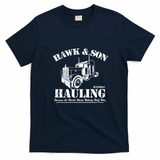 Hawk & Son Hauling Bold Logo Tee - Navy Blue