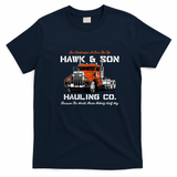 Hawk & Son Over the Top Tribute T-Shirt - Navy Blue