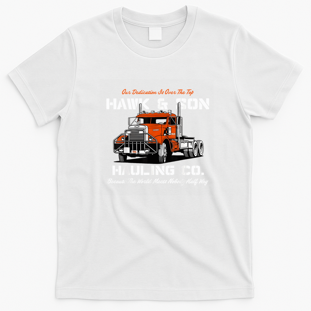 Hawk & Son Over the Top Tribute T-Shirt - White