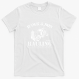 Hawk & Son Hauling Old-School T-Shirt - White