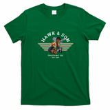 Hawk & Son Trucking Company Vintage T-Shirt - Irish Green