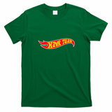 Hawk Tuah Retro Graphic Tee - Irish Green