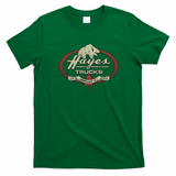 Hayes Trucks 1971 Retro Graphic Tee - Irish Green