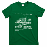 Highway Trucking Co. Retro Haulage T-Shirt - Irish Green