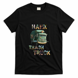 Hank and Trash Truck Bold Logo Tee - Black