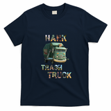 Hank and Trash Truck Bold Logo Tee - Navy Blue