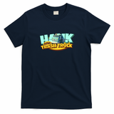 Hank and Trash Truck Classic Logo T-Shirt - Navy Blue
