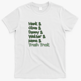 Hank and Trash Truck Old-School T-Shirt - White