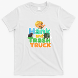 Hank and Trash Truck Cheerful Friends Tee - White