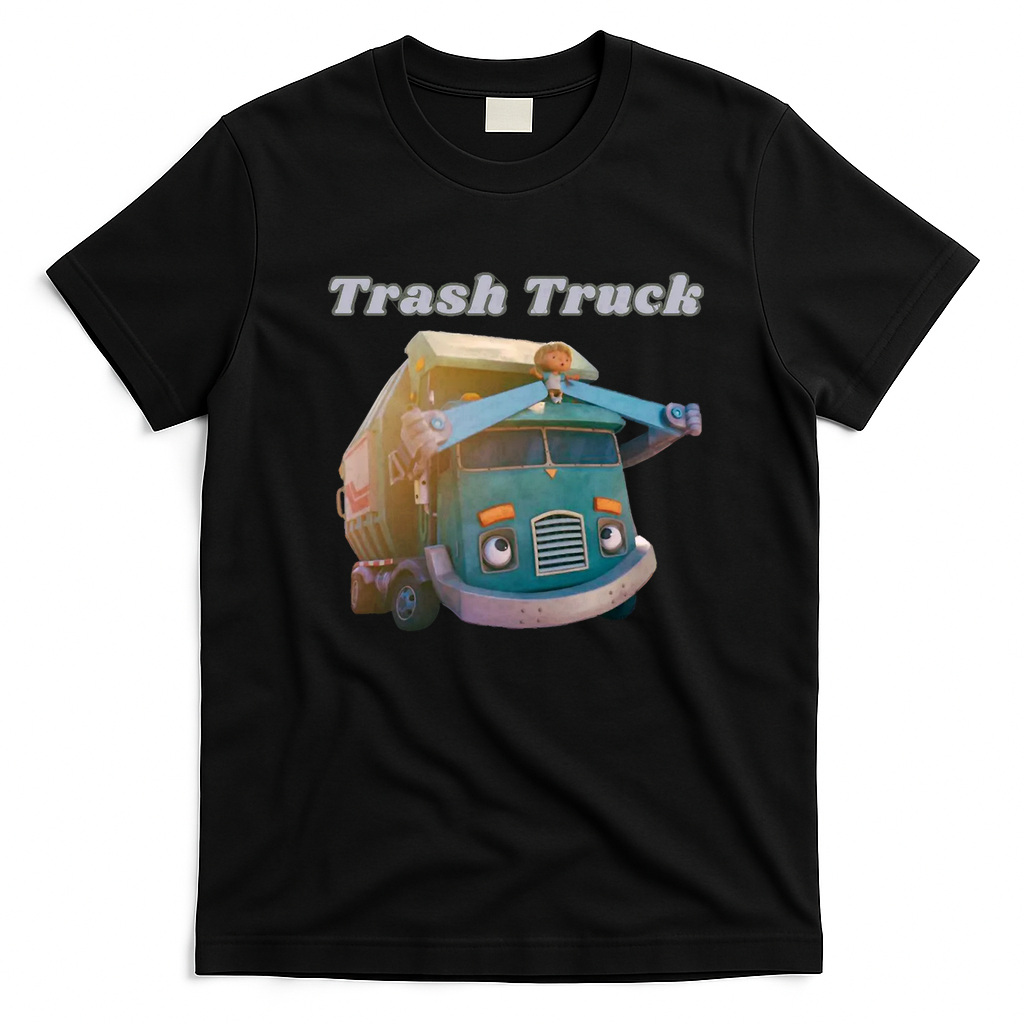 Hank and Trash Truck Road-Ready Tee - Black