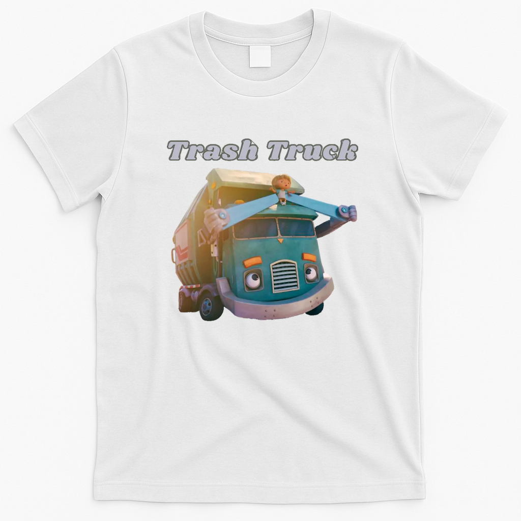 Hank and Trash Truck Road-Ready Tee - White