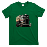 Hank and Trash Truck Distressed Graphic Tee No. 16 - Irish Green