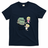 Hank and Trash Truck Old-School T-Shirt No. 19 - Navy Blue