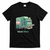 Hank and Trash Truck Adventures Graphic T-Shirt - Black