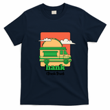Hank and Trash Truck Heritage T-Shirt - Navy Blue