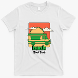 Hank and Trash Truck Heritage T-Shirt - White