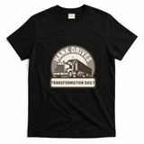 Hank and Trash Truck Vintage Logo Tee - Black