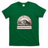 Hank and Trash Truck Vintage Logo Tee - Irish Green