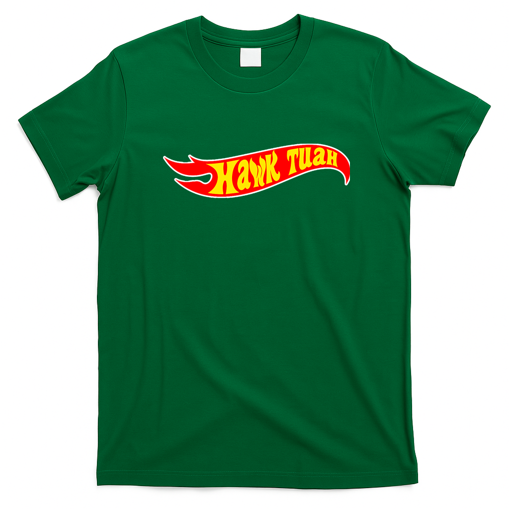 Hawk Tuah Funny Meme T-Shirt - Irish Green