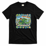 Hank and Trash Truck – Funny Garbage Truck Character Graphic T-Shirt - Black