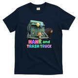 Hank and Trash Truck Balloon Adventure Tee - Navy Blue