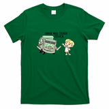 Hank and Trash Truck Graphic T-Shirt - Irish Green