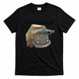 Hank and Trash Truck Retro Graphic Tee - Black
