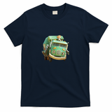 Hank and Trash Truck Bold Logo Tee No. 18 - Navy Blue