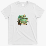 Hank and Trash Truck Bold Logo Tee No. 18 - White