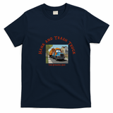 Hank and Trash Truck Dynamic Duo Graphic T-Shirt - Navy Blue