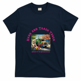 Hank and Trash Truck Neighborhood Heroes Graphic T-Shirt - Navy Blue