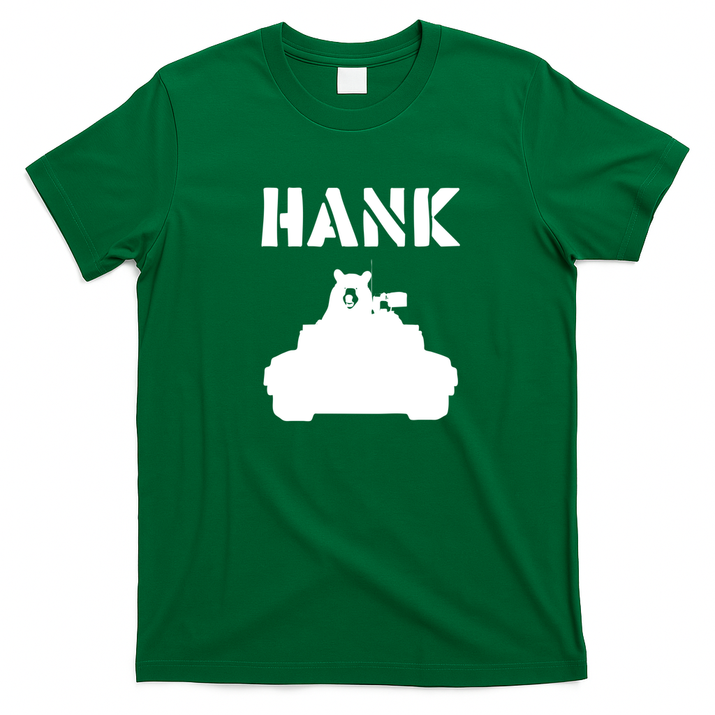 Hank the Tank Classic Logo T-Shirt - Irish Green