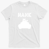 Hank the Tank Classic Logo T-Shirt - White