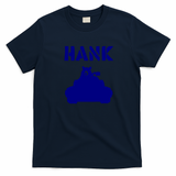 Hank the Tank Retro Graphic Tee No. 2 - Navy Blue