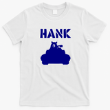 Hank the Tank Retro Graphic Tee No. 2 - White