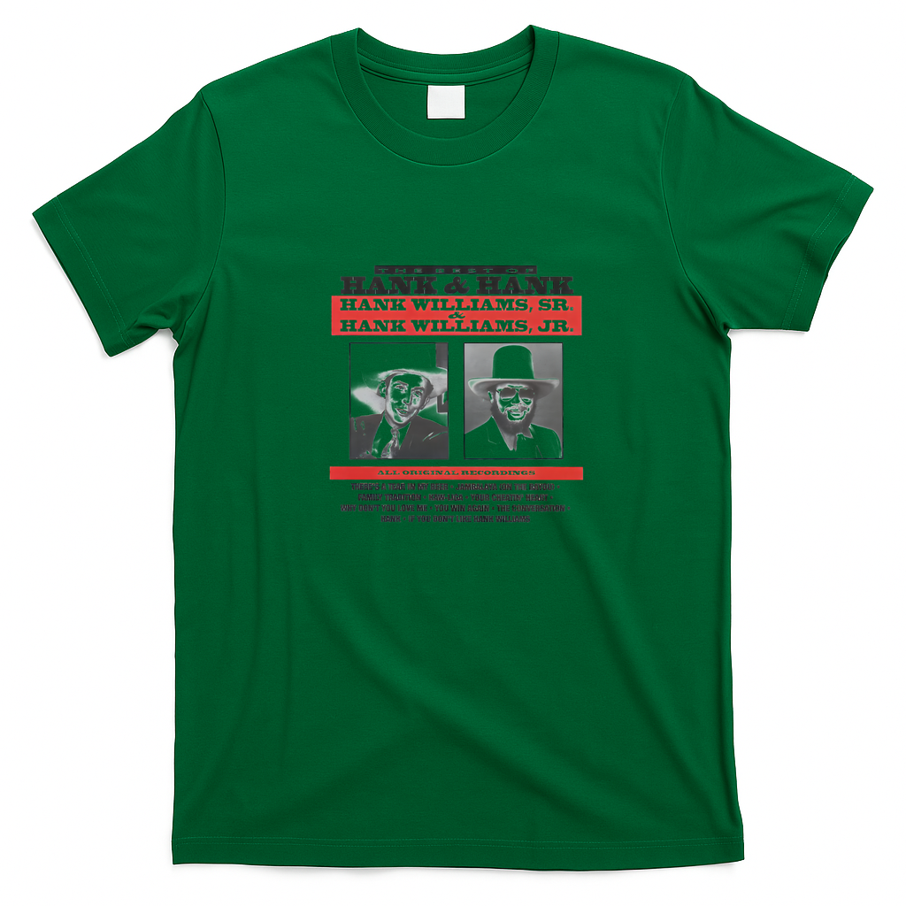 The Best of Hank & Hank Vintage T-Shirt - Irish Green