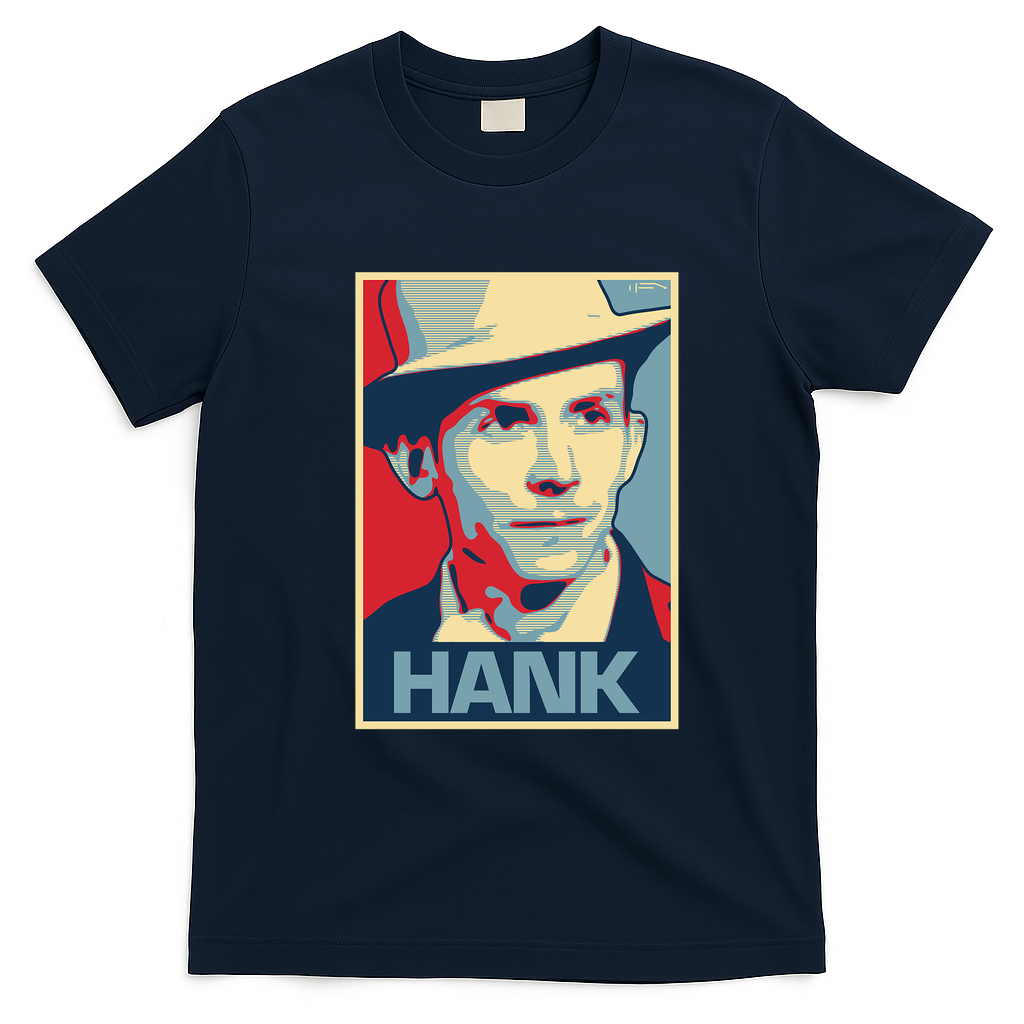 Hank Classic Classic Logo T-Shirt - Navy Blue