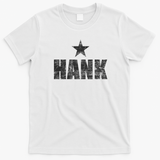 Hank Classic Retro Graphic Tee No. 2 - White