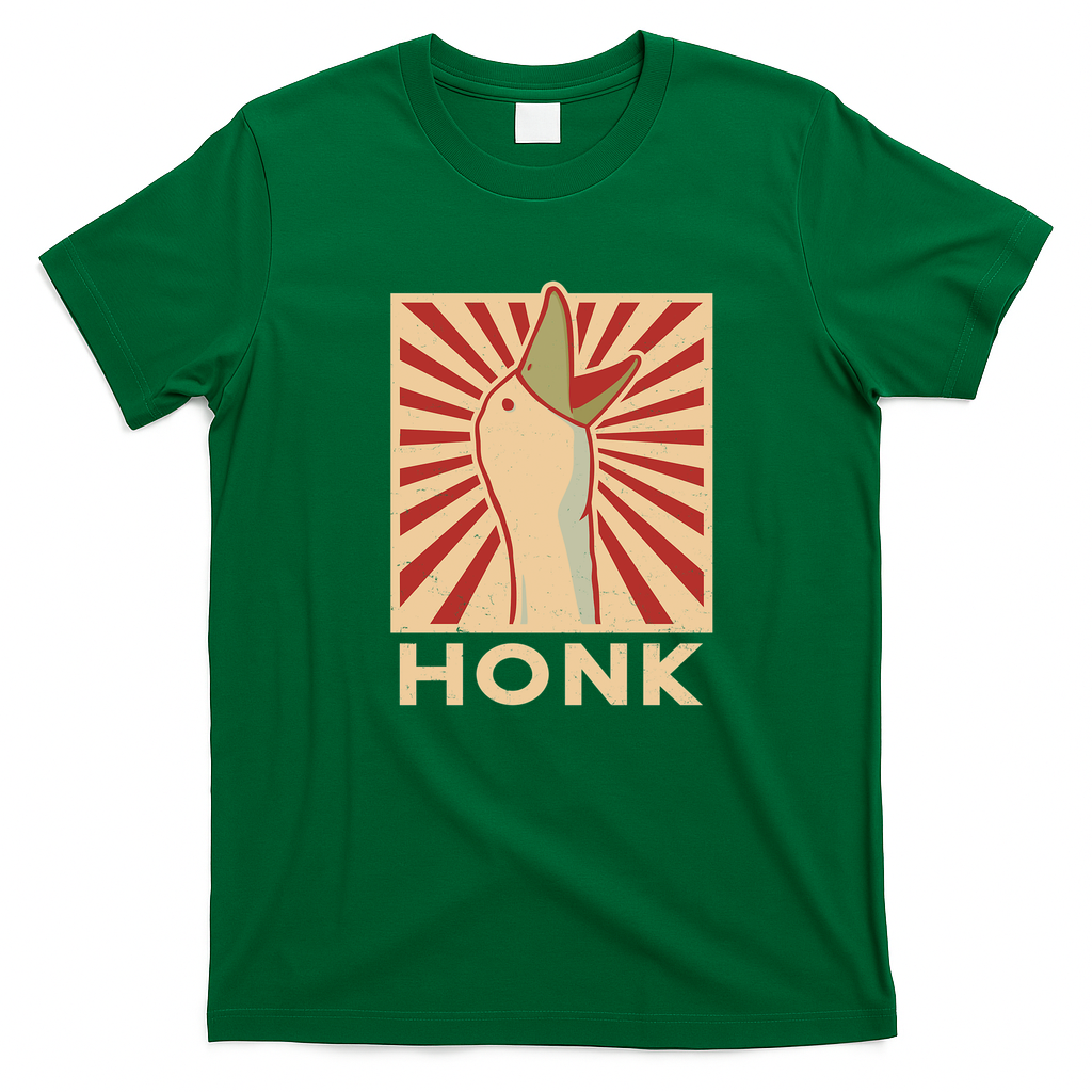 HONK Graphic T-Shirt - Irish Green