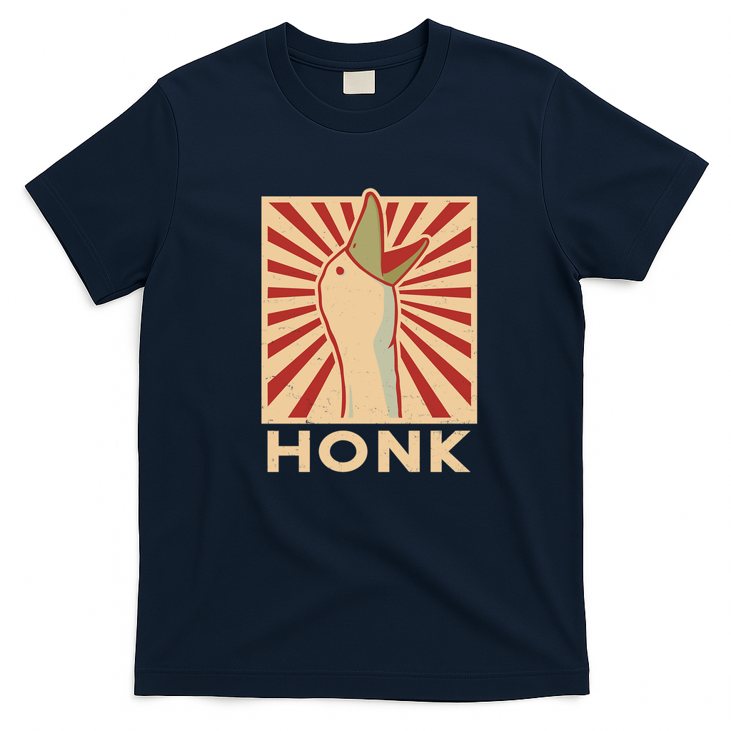 HONK Graphic T-Shirt - Navy Blue
