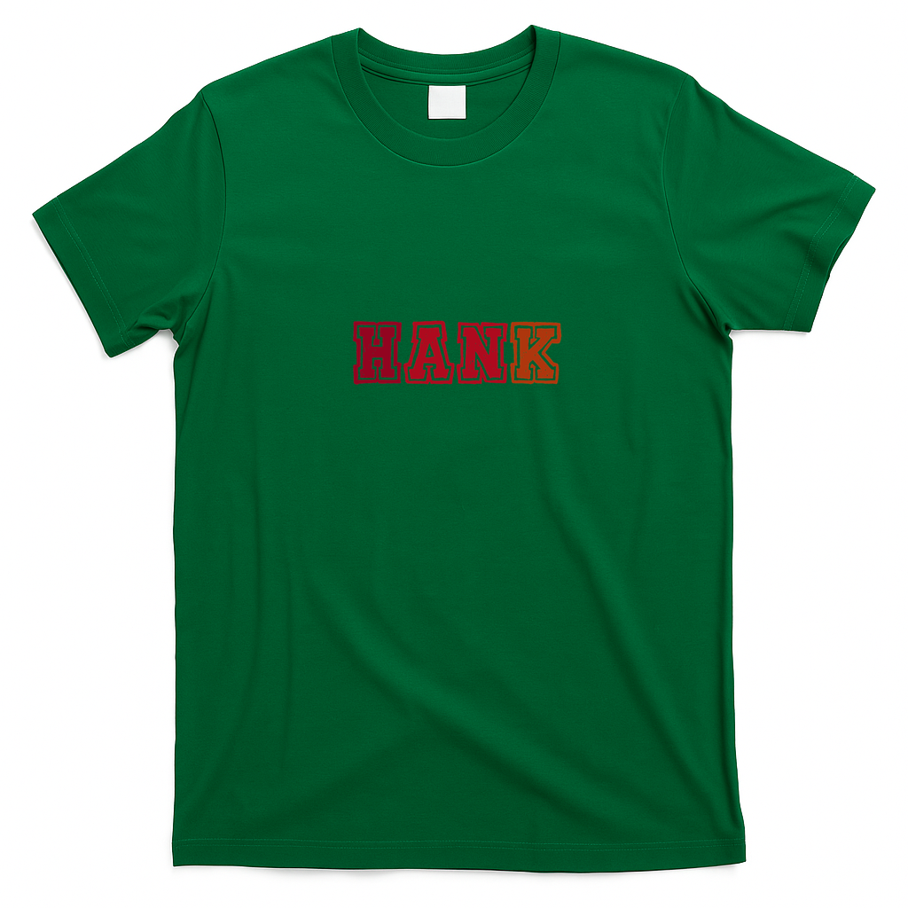 Hank Classic Distressed Graphic Tee - Irish Green