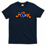 Hank Classic Retro Graphic Tee - Navy Blue