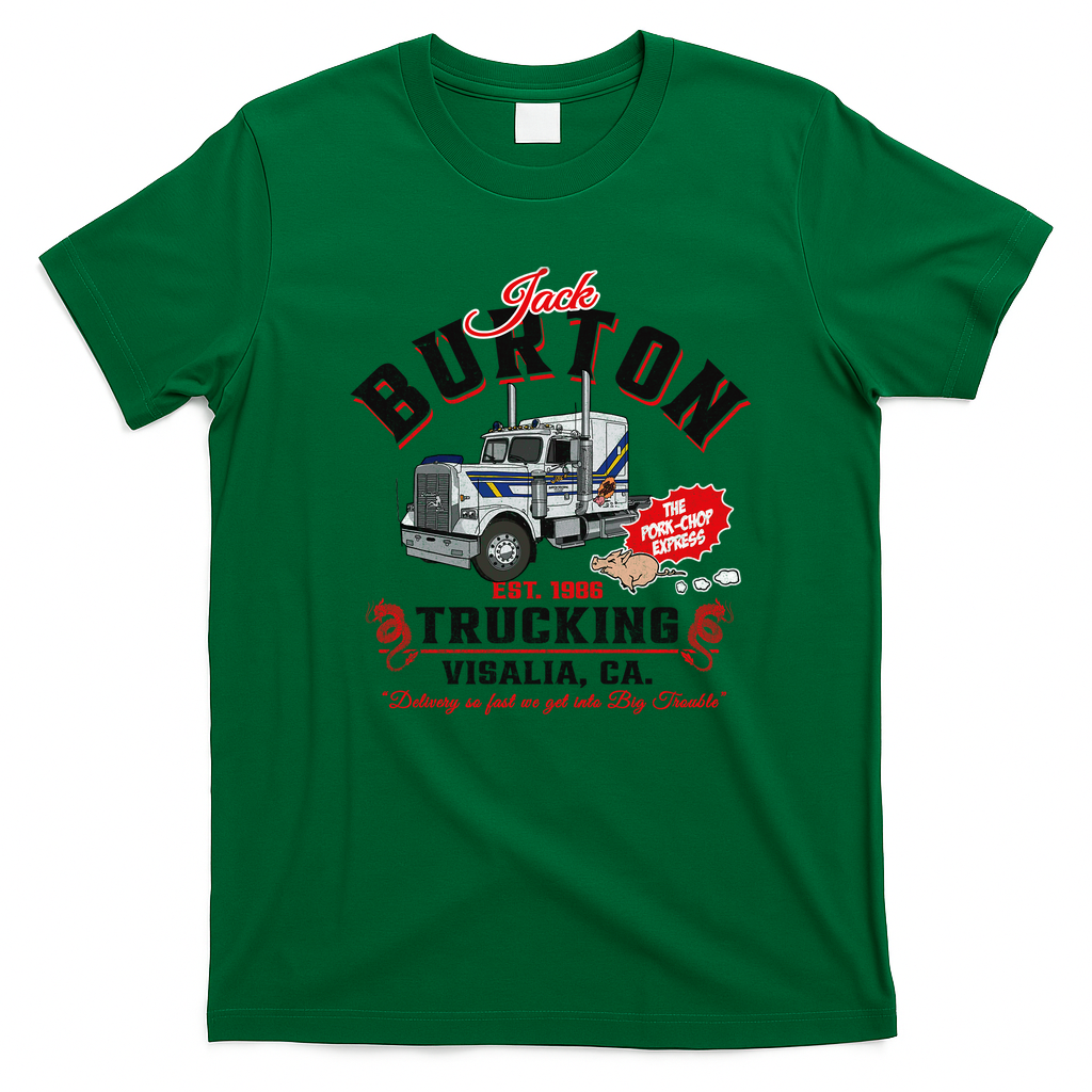 Pork Chop Express Trucking Vintage T-Shirt - Irish Green