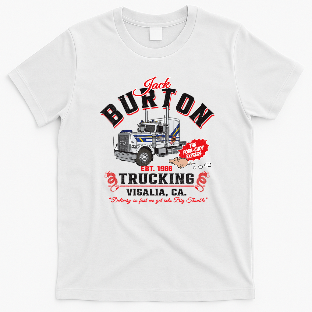 Pork Chop Express Trucking Vintage T-Shirt - White