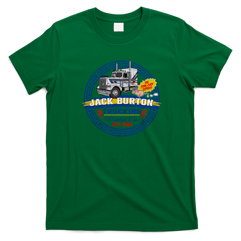 Pork Chop Express Circular Logo T-Shirt - Irish Green