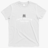 Jack Burton Trucking Est. 1986 Visalia Tee - White