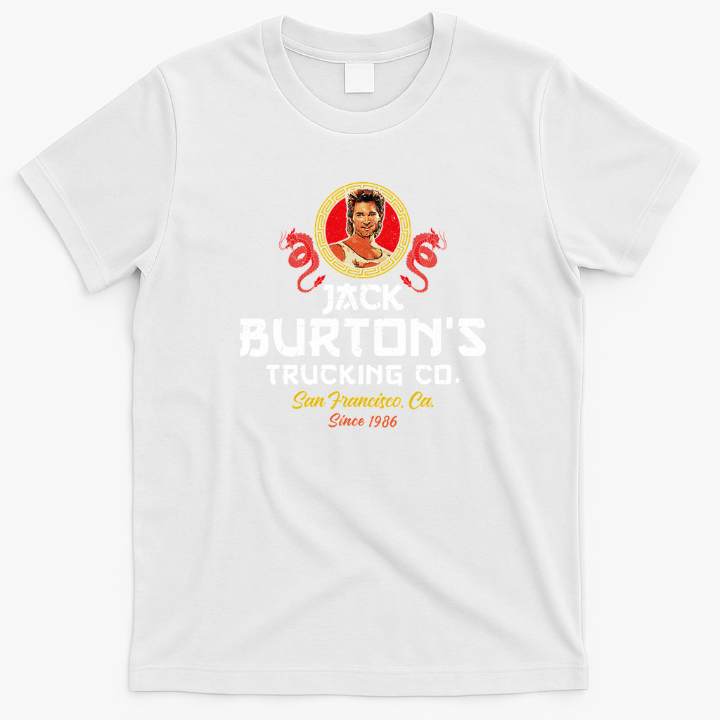 Jack Burton Trucking Co. Graphic T-Shirt - White